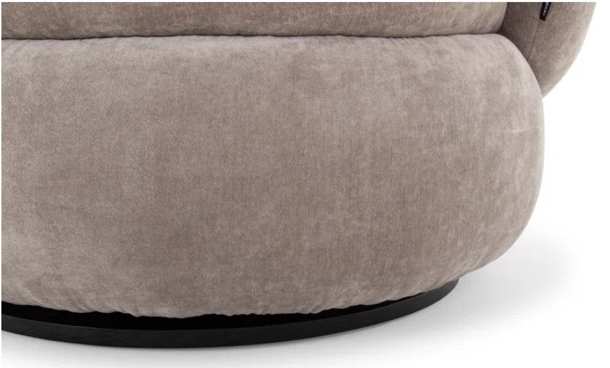 Bennie Upholstered Swivel Barrel Chair thumbnail 6