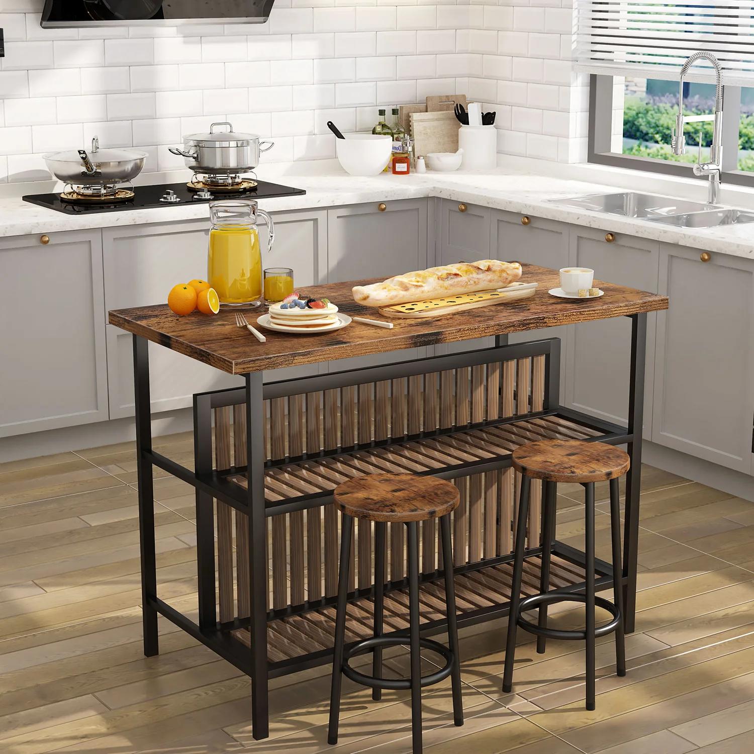 Grondin Iron Kitchen Island thumbnail 3