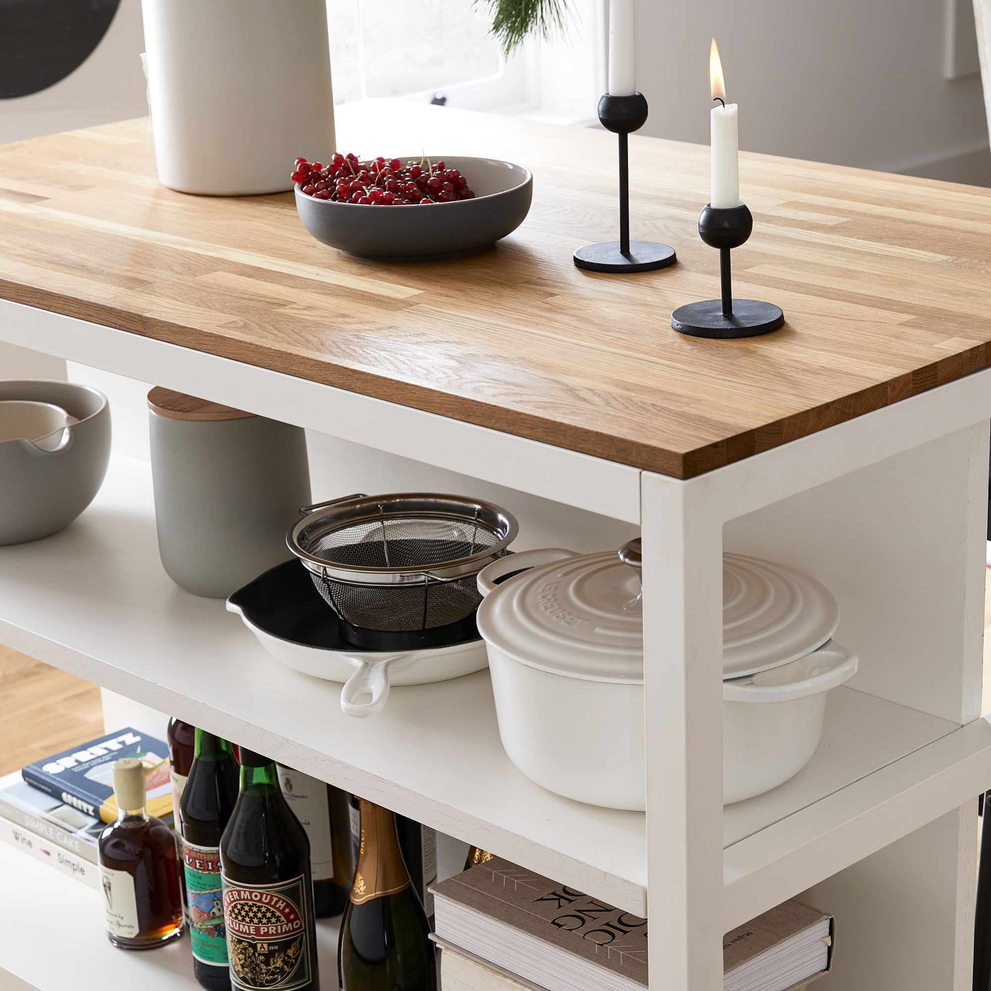 Frame Kitchen Console Butcher Block thumbnail 11