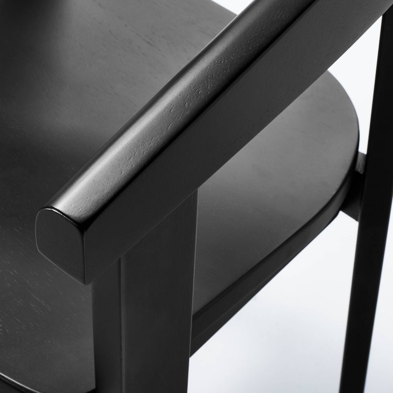 Terra Solid Wood Curved Back Dining Chair thumbnail 5