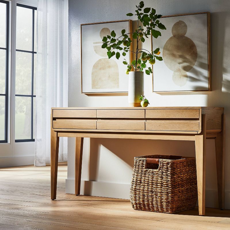 Herriman Wooden Console Table with Drawers thumbnail 2