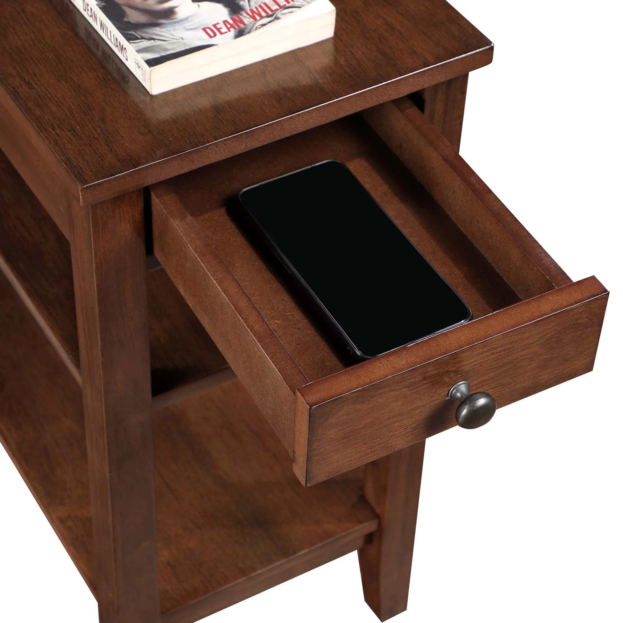 Carbin End Table with Drawer and Shelves thumbnail 4