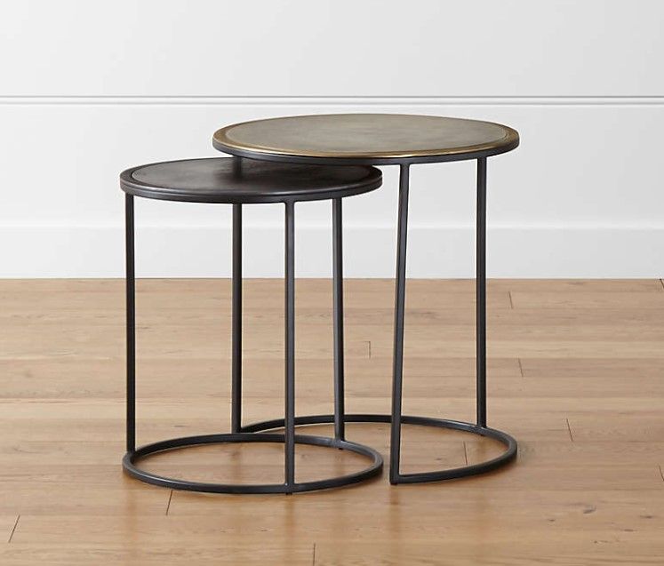 Knurl Nesting Accent Table Large thumbnail 3