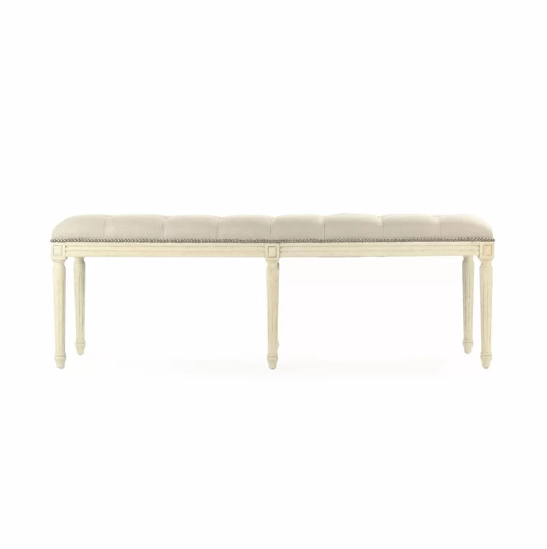 Zentique Bodil Upholstered Bench thumbnail 2