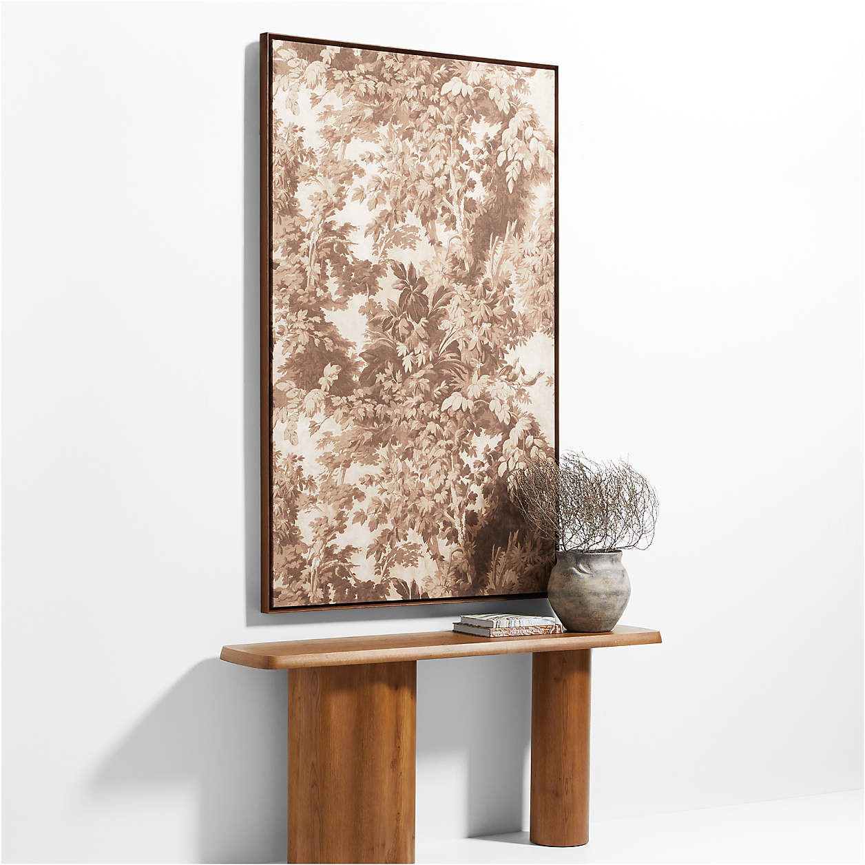 Winslow Oak Wood Console Table by Jake Arnold thumbnail 7