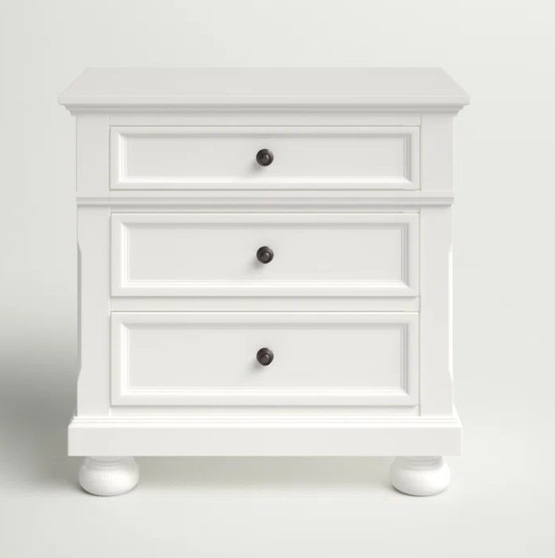 Bade 3 Drawer Nightstand thumbnail 2