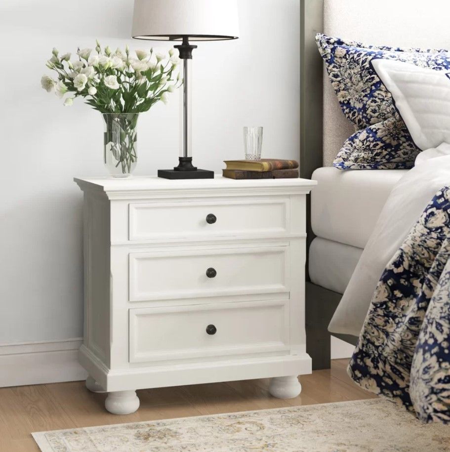 Bade 3 Drawer Nightstand thumbnail 4