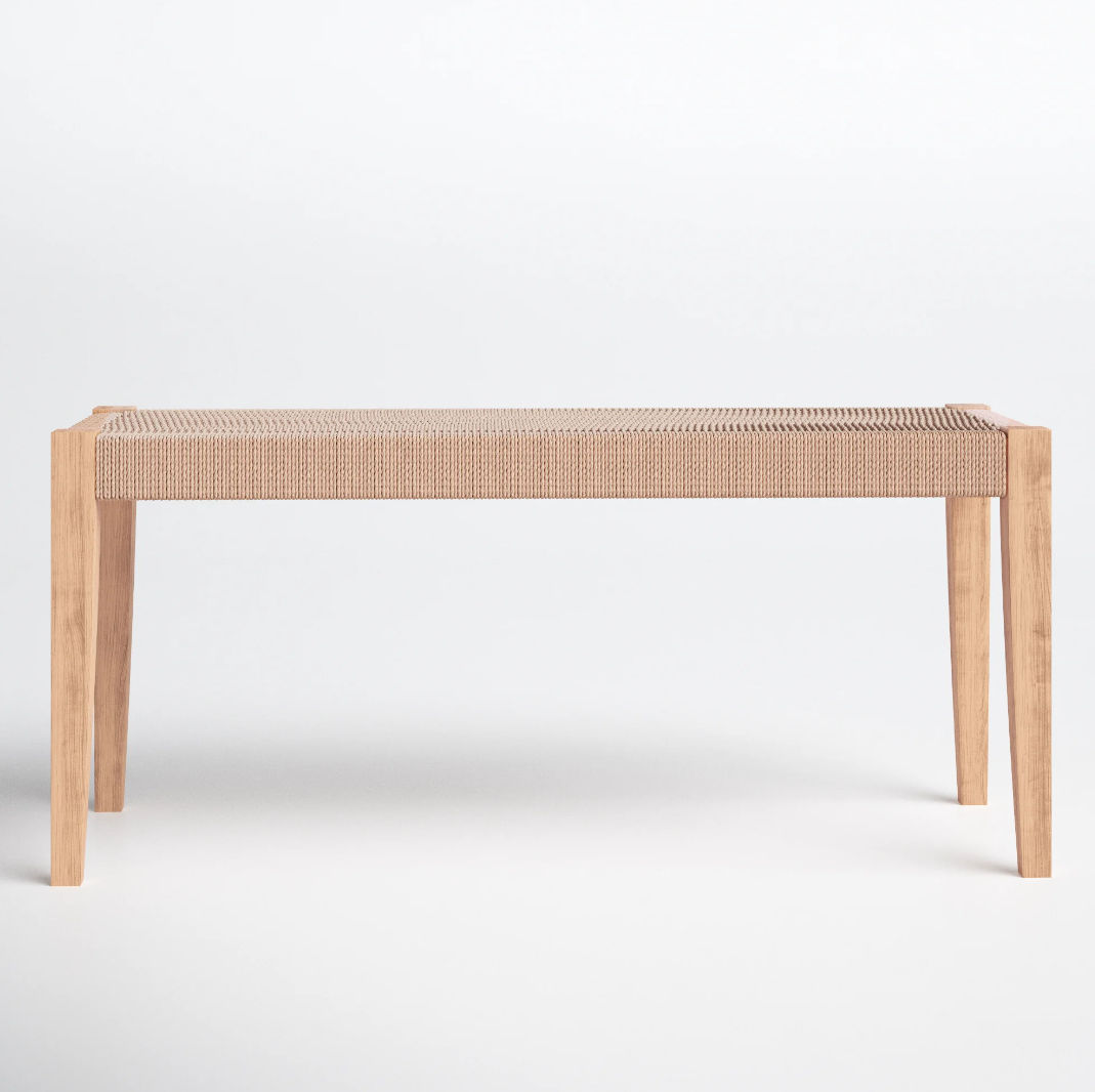 Alistair Solid Wood Bench thumbnail 3