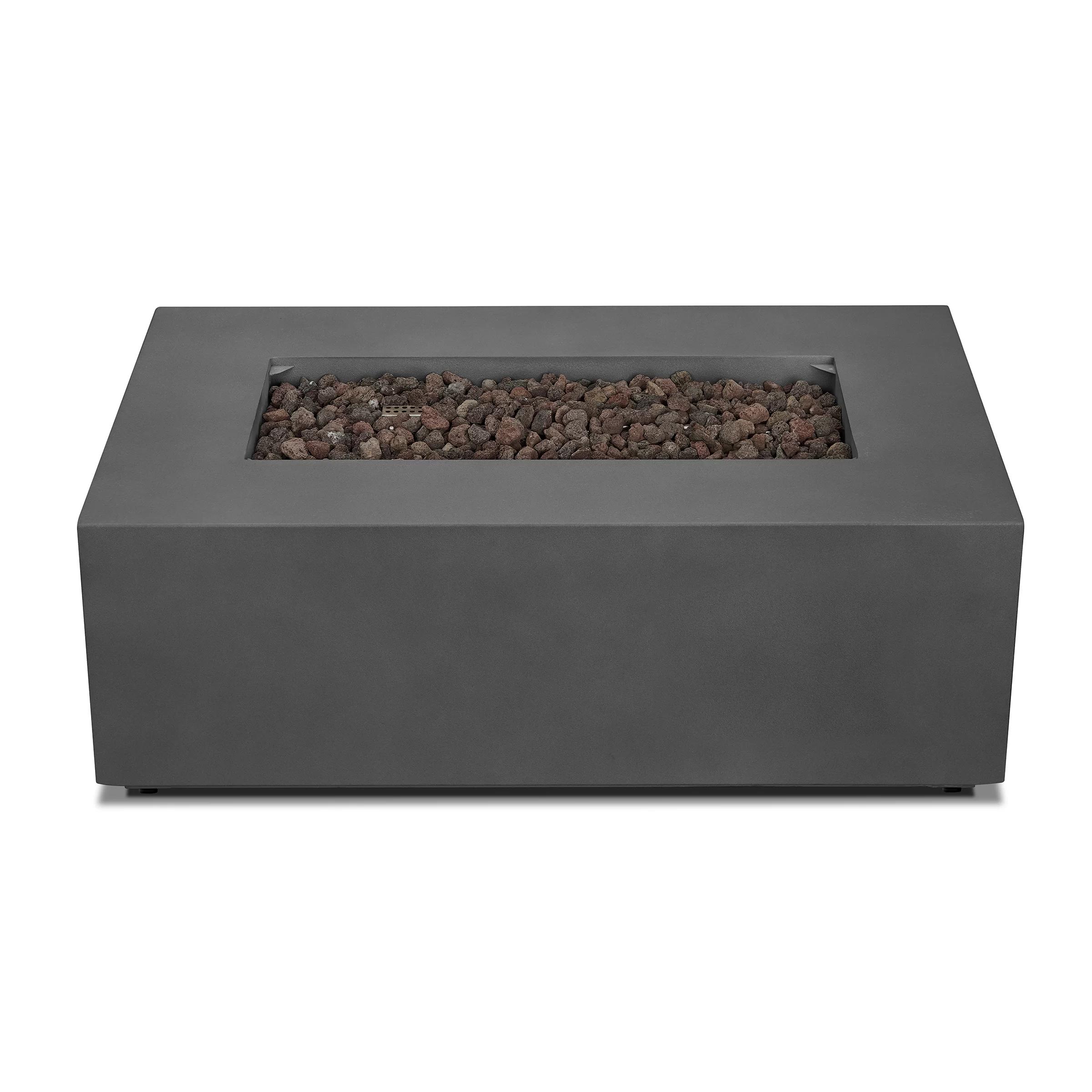 Aegean Propane Natural Gas Outdoor Fire Pit Table thumbnail 3