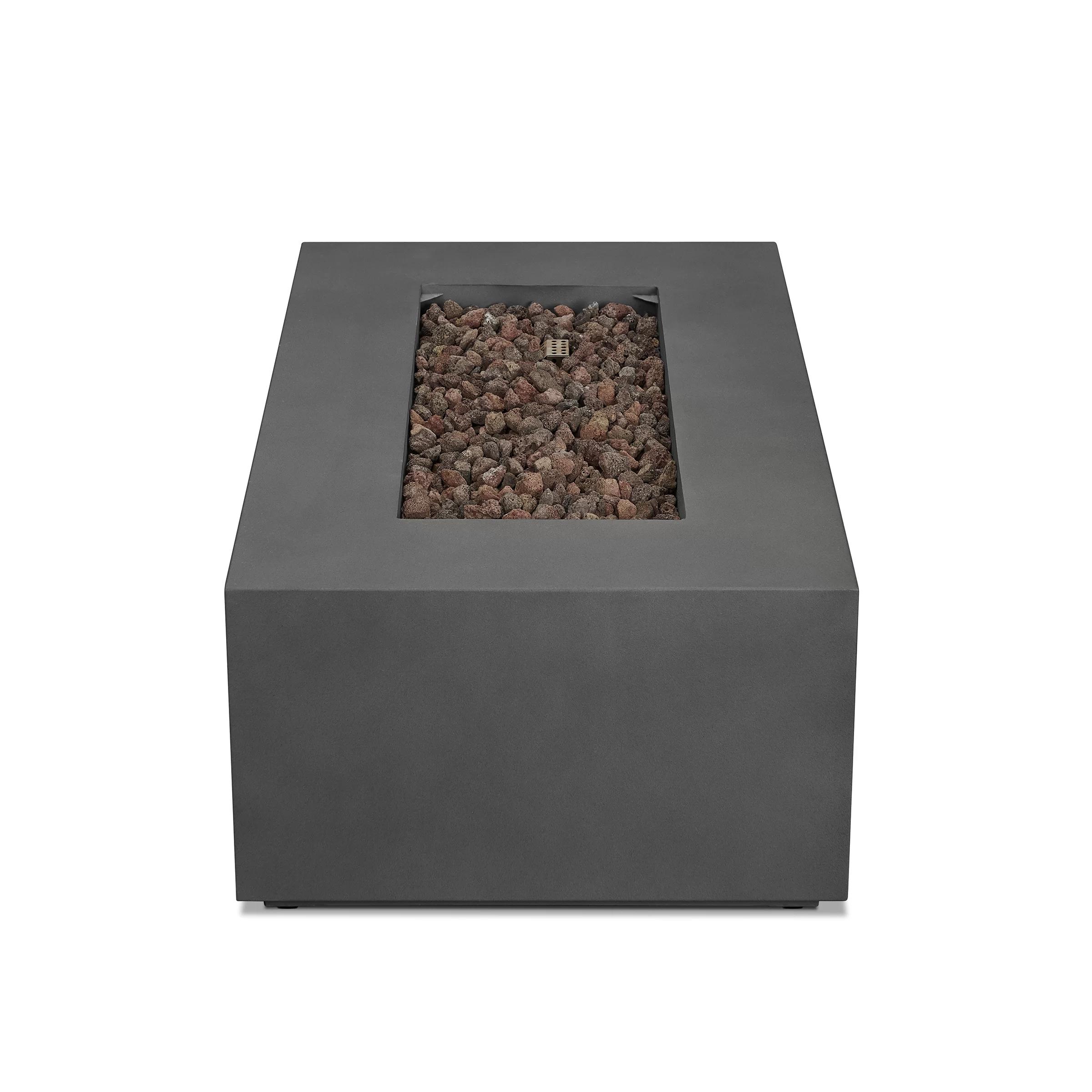 Aegean Propane Natural Gas Outdoor Fire Pit Table thumbnail 4