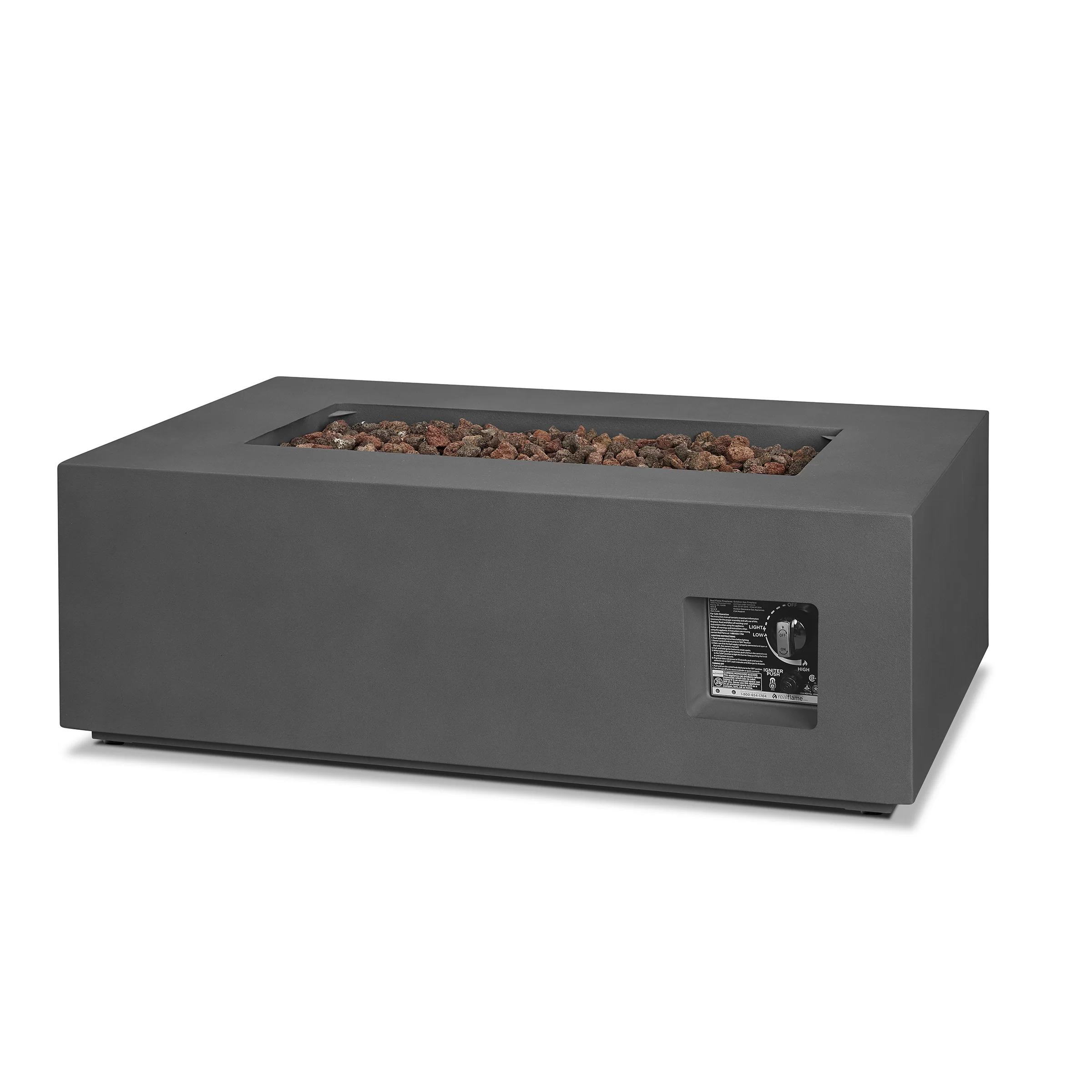 Aegean Propane Natural Gas Outdoor Fire Pit Table thumbnail 6