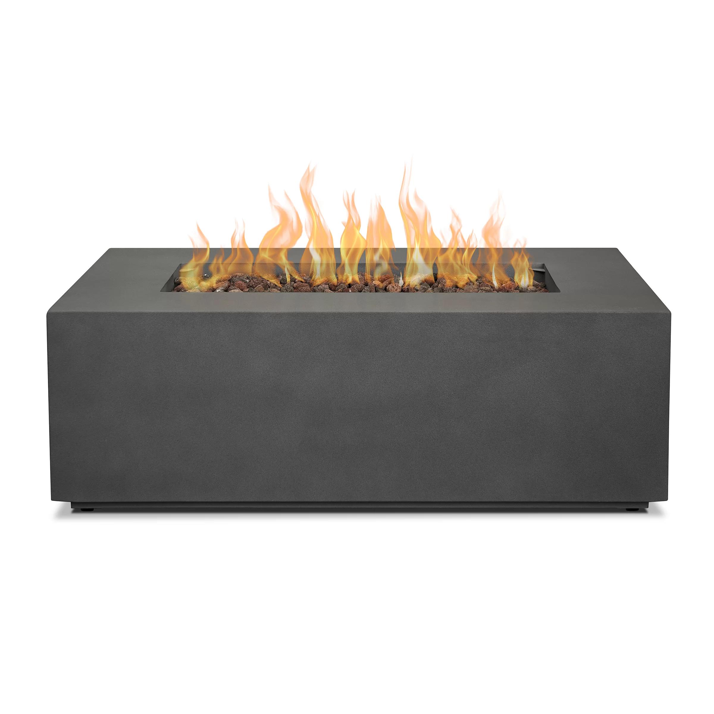Aegean Propane Natural Gas Outdoor Fire Pit Table thumbnail 7