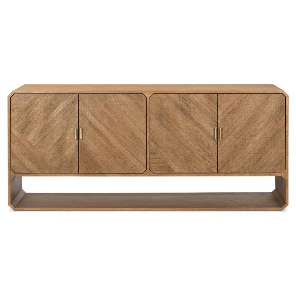 Joy Rustic Natural Wood Rectangular Sideboard thumbnail 3