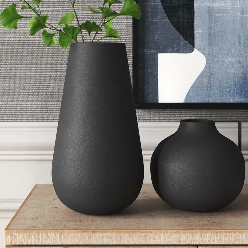 Aldrin Metal Table Vase Tall thumbnail 2