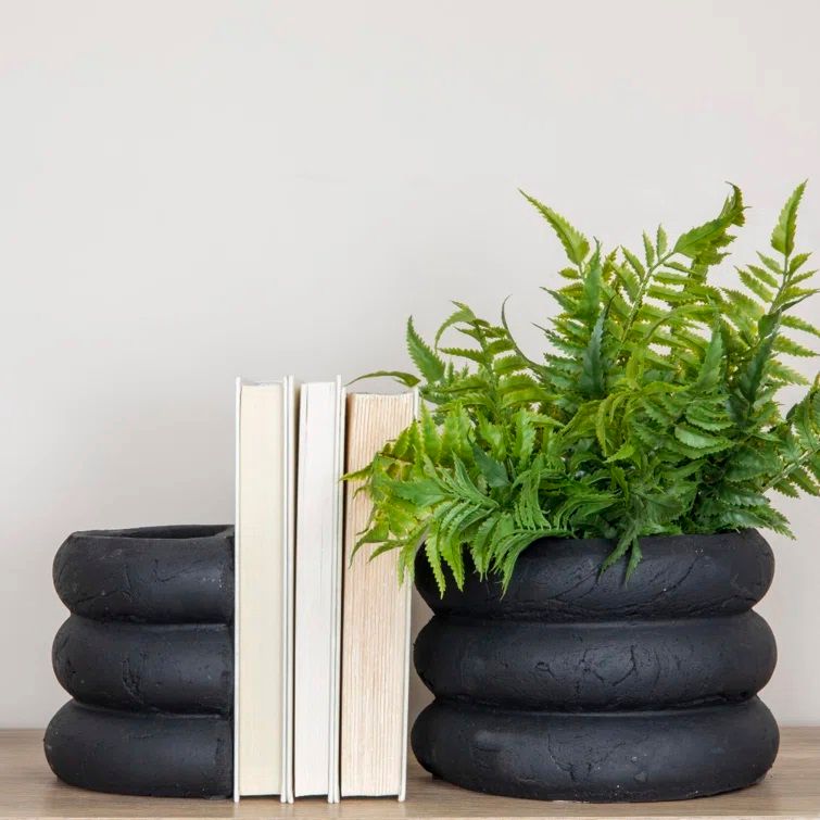 Earthenware Bookends Set of 2 thumbnail 2