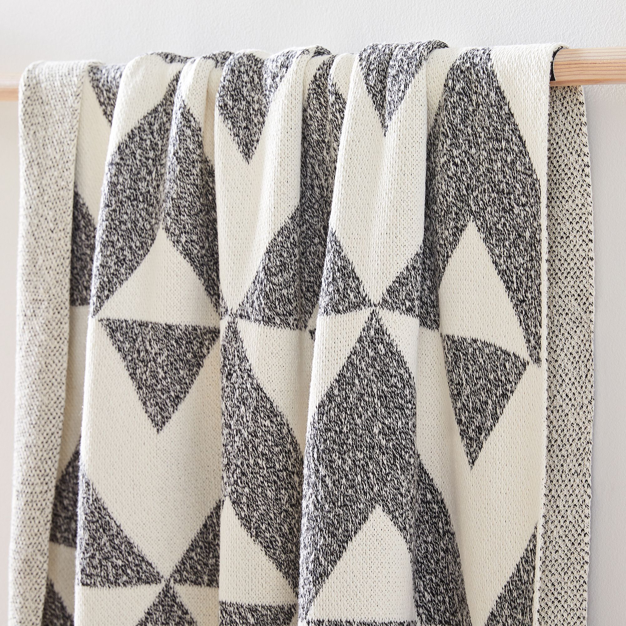 Happy Habitat Recycled Cotton Throw thumbnail 3