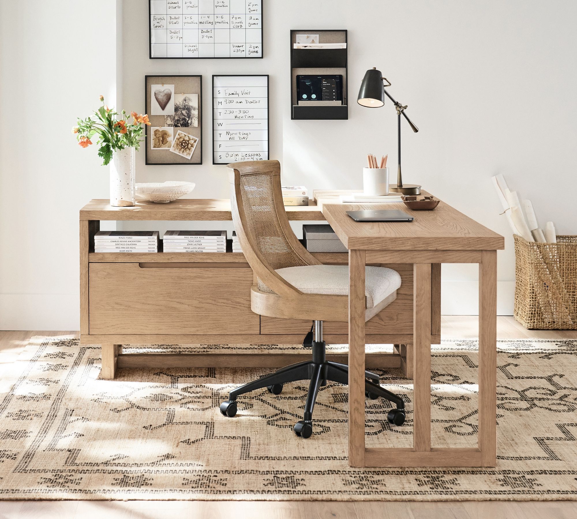 Portola L Shape Rotating Desk-Right thumbnail 3