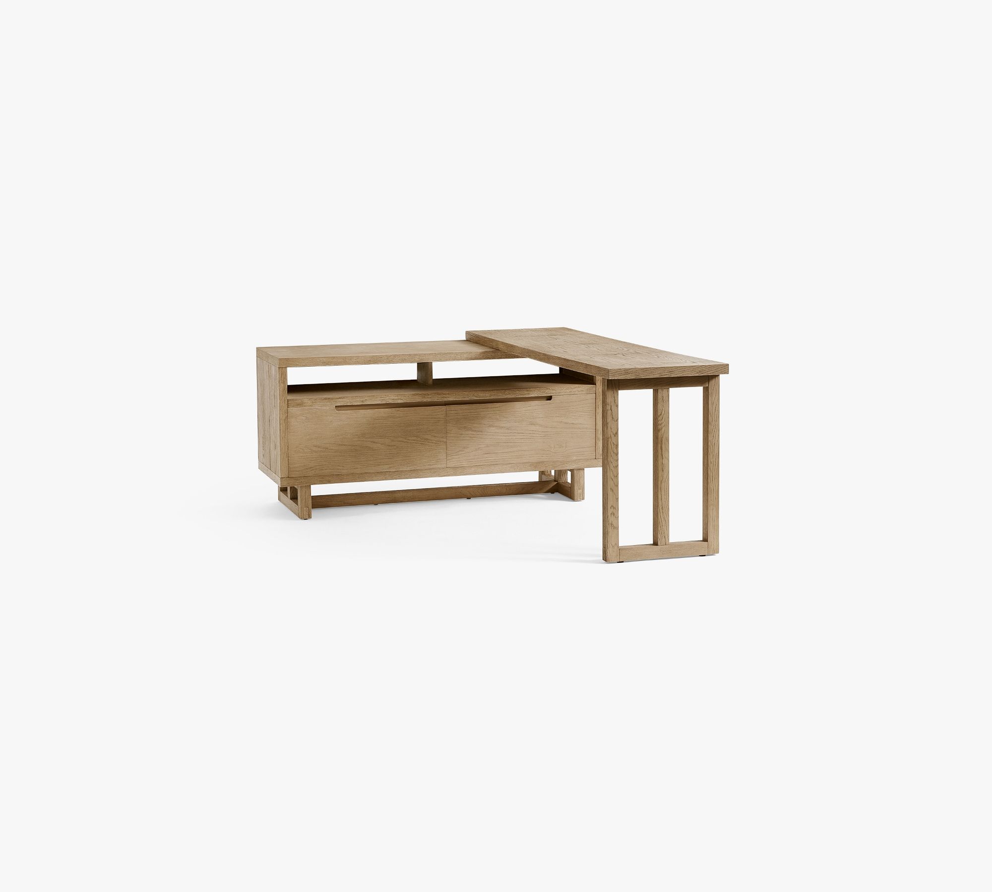 Portola L Shape Rotating Desk-Right thumbnail 5