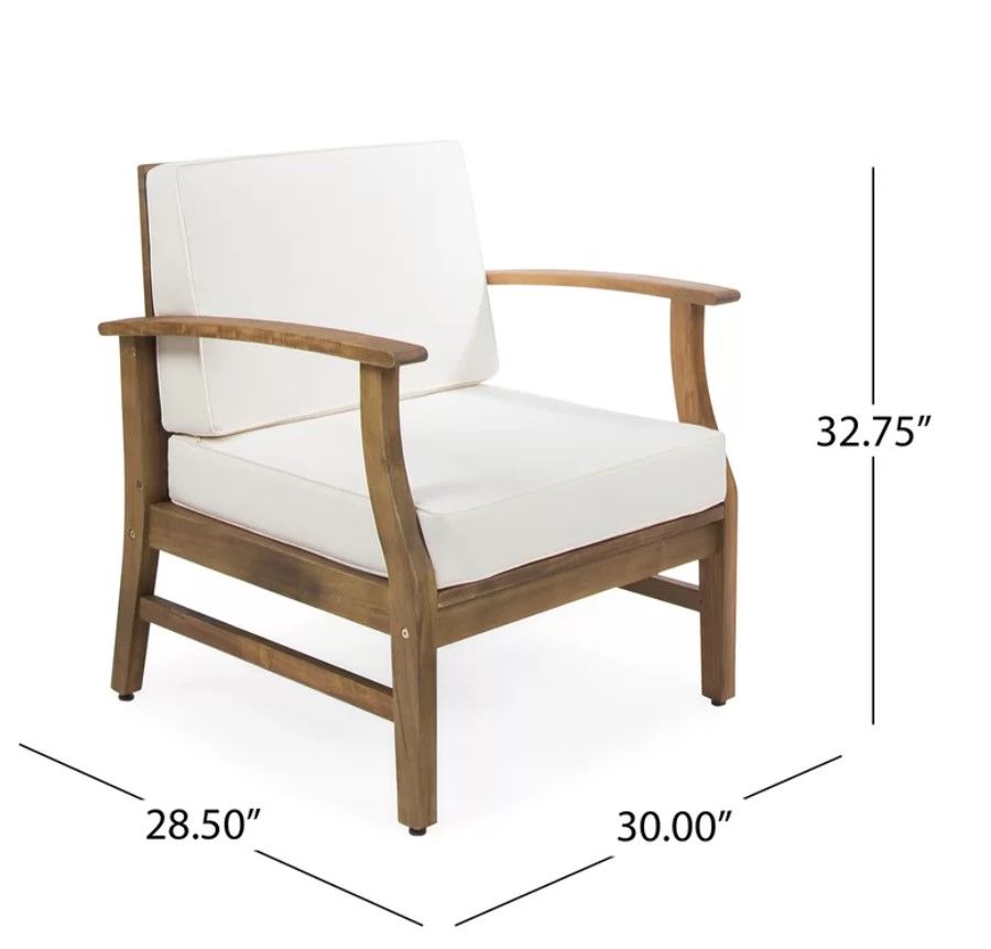 Bevelyn 2 Person Outdoor Seating Group with Cushions thumbnail 6