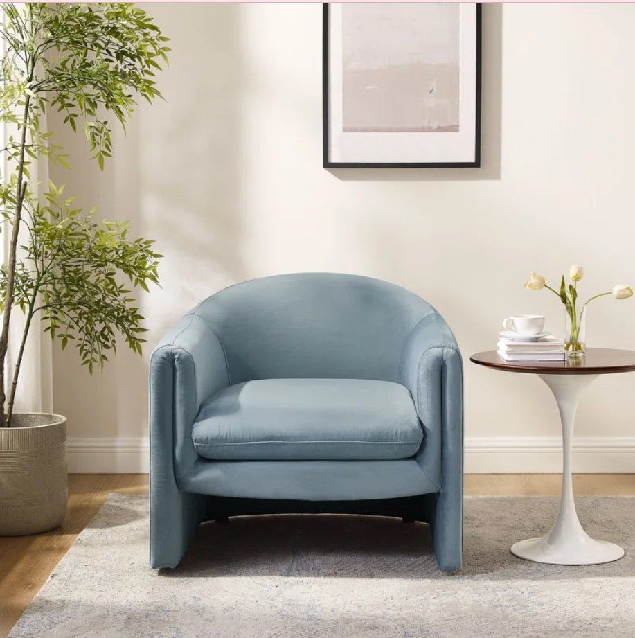 Daiona Upholstered Armchair thumbnail 2