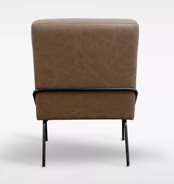 eLuxury Upholstered Accent Chair thumbnail 3