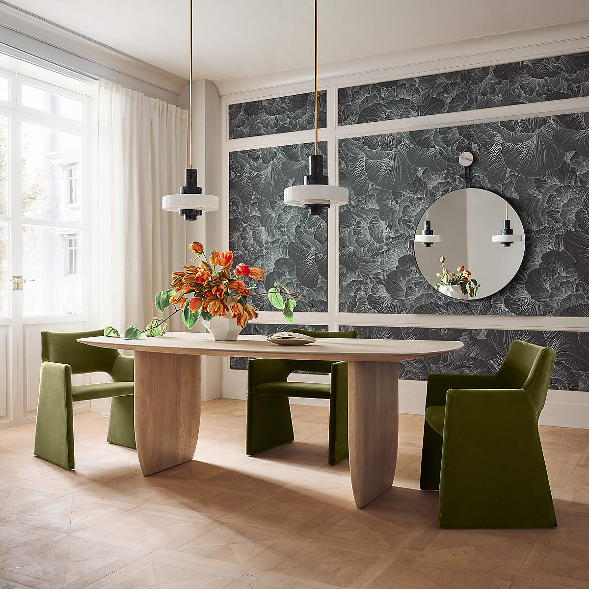 MERCURY GREEN MARBLE PENDANT LIGHT thumbnail 5