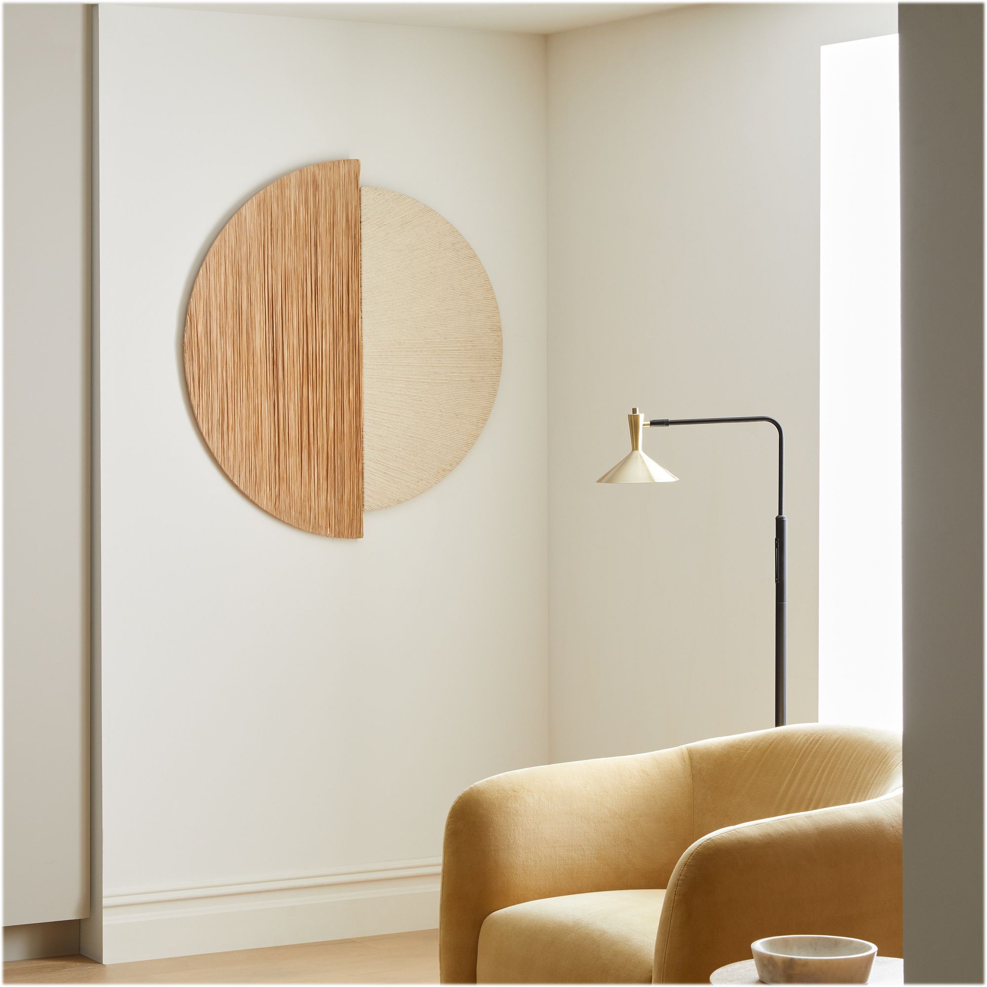 Circular Woven Wool Wall Art thumbnail 2