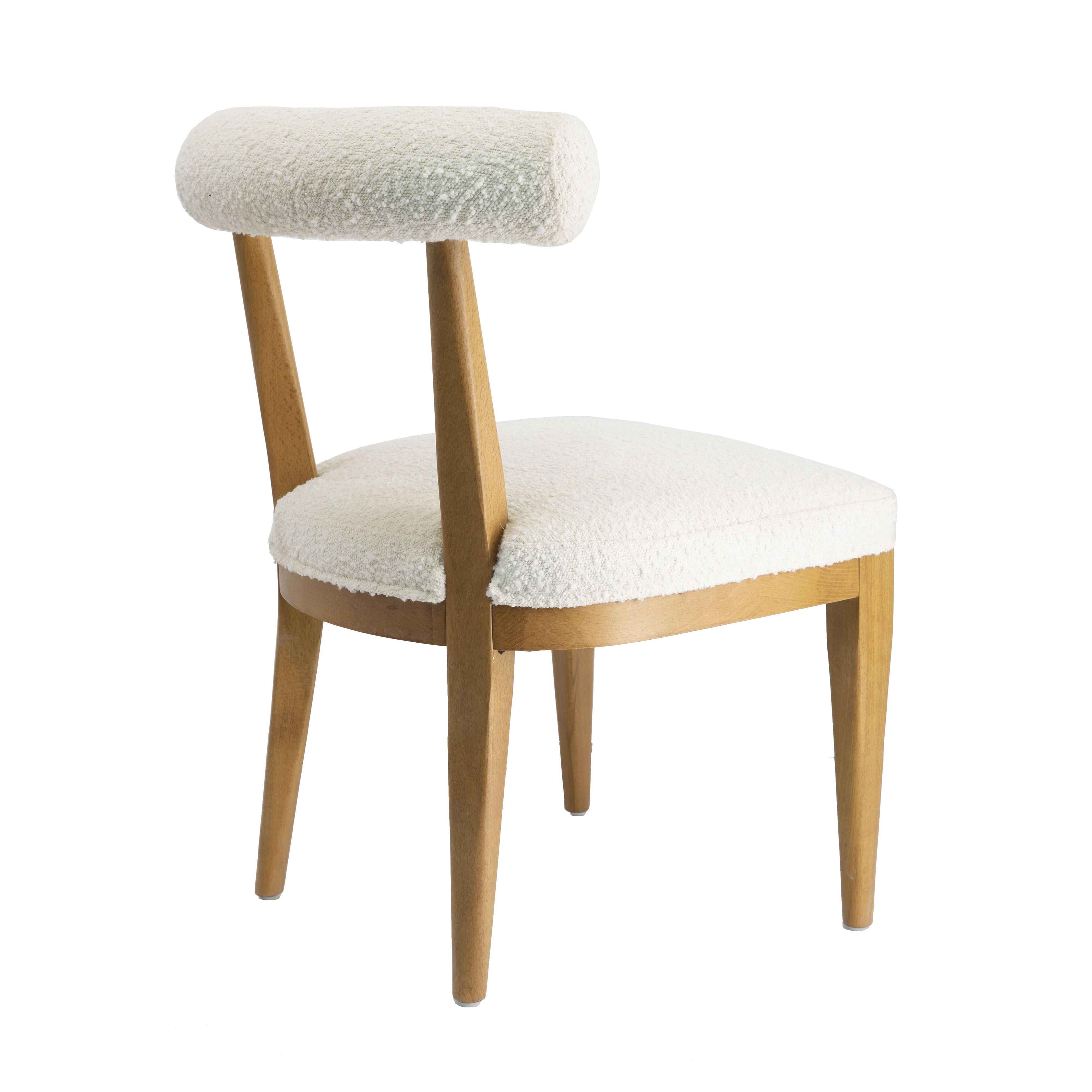 Alpa Boucle Dining Chair - Cream thumbnail 4