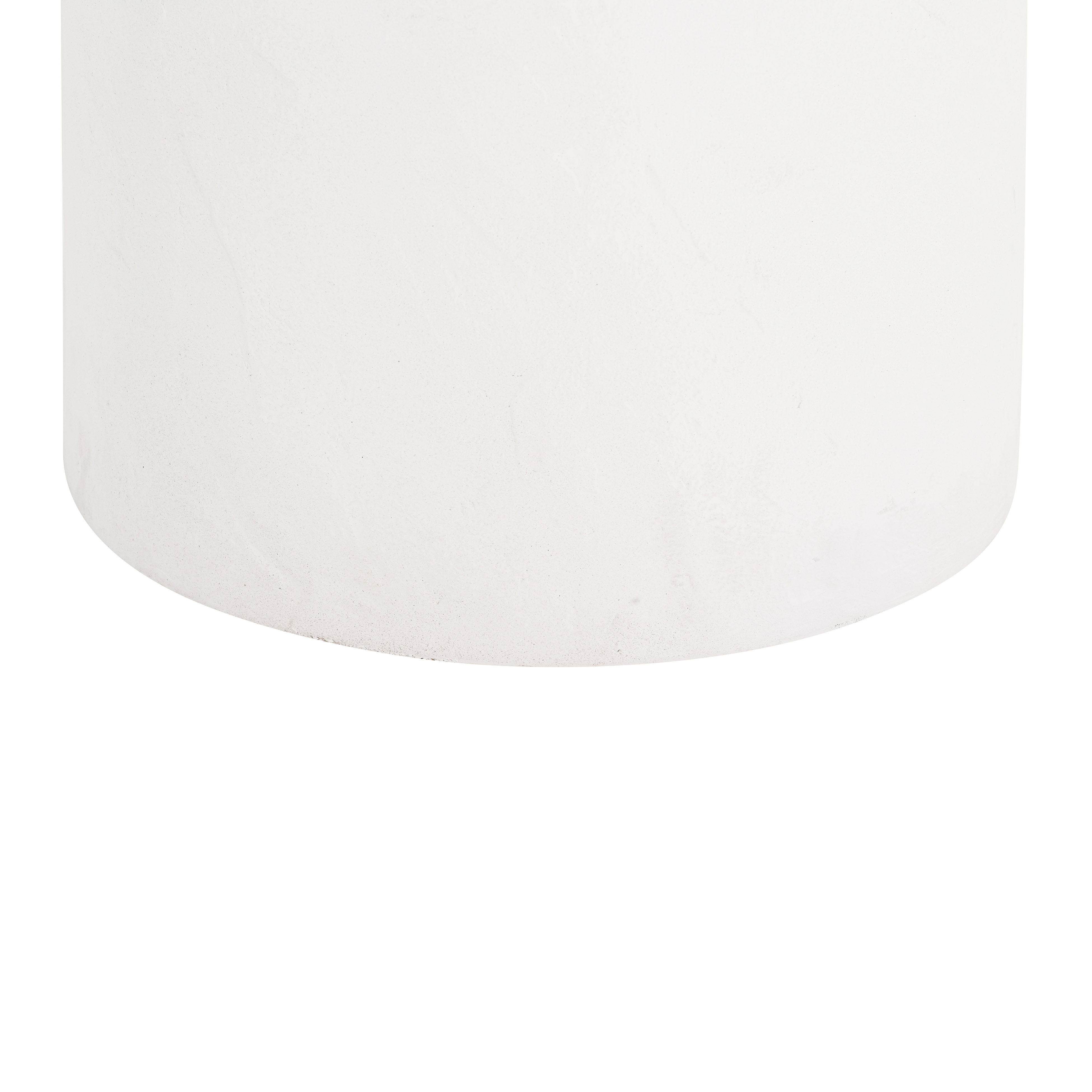 Chloe White Concrete Side Table thumbnail 6
