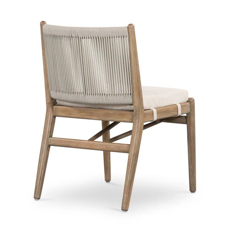 Josu Eucalyptus Outdoor Dining Side Chair thumbnail 4