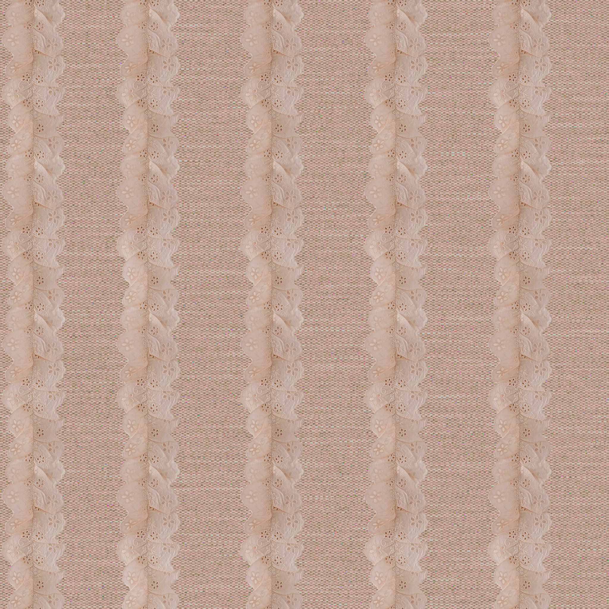 Eyelet Applique Blackout Curtain 48" x 96" thumbnail 3