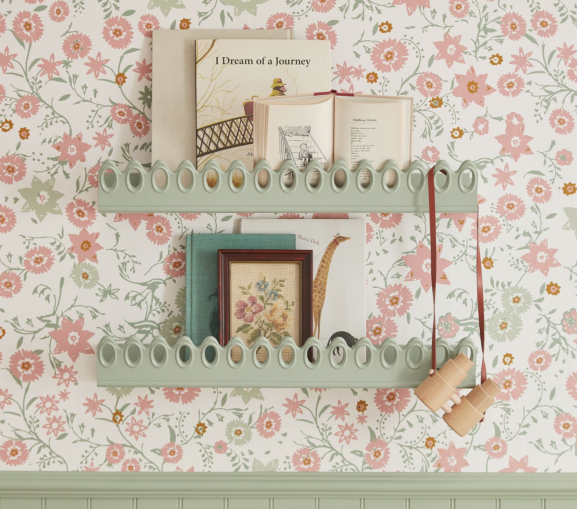 Julia Berolzheimer Tolle Painted Book Ledge thumbnail 4