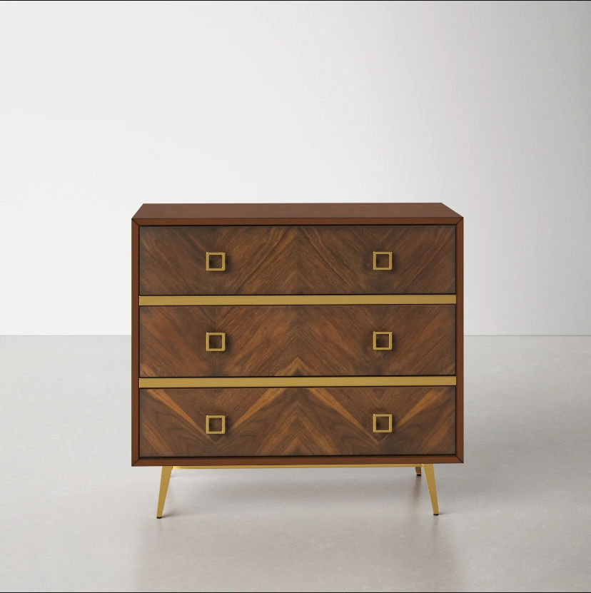 Malia 3 Drawer Dresser thumbnail 3