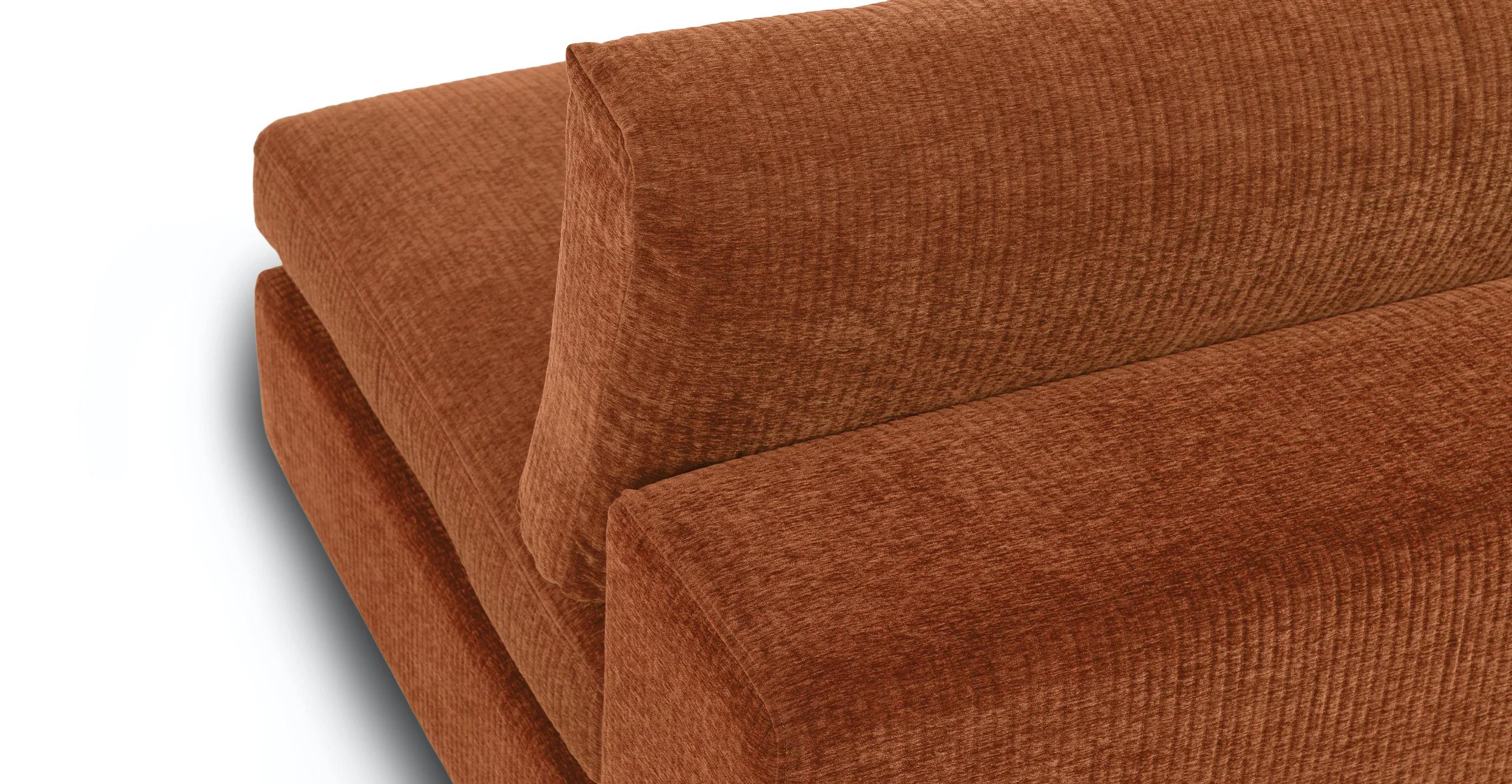 Beta Rowan Orange Armless Chair Module thumbnail 6