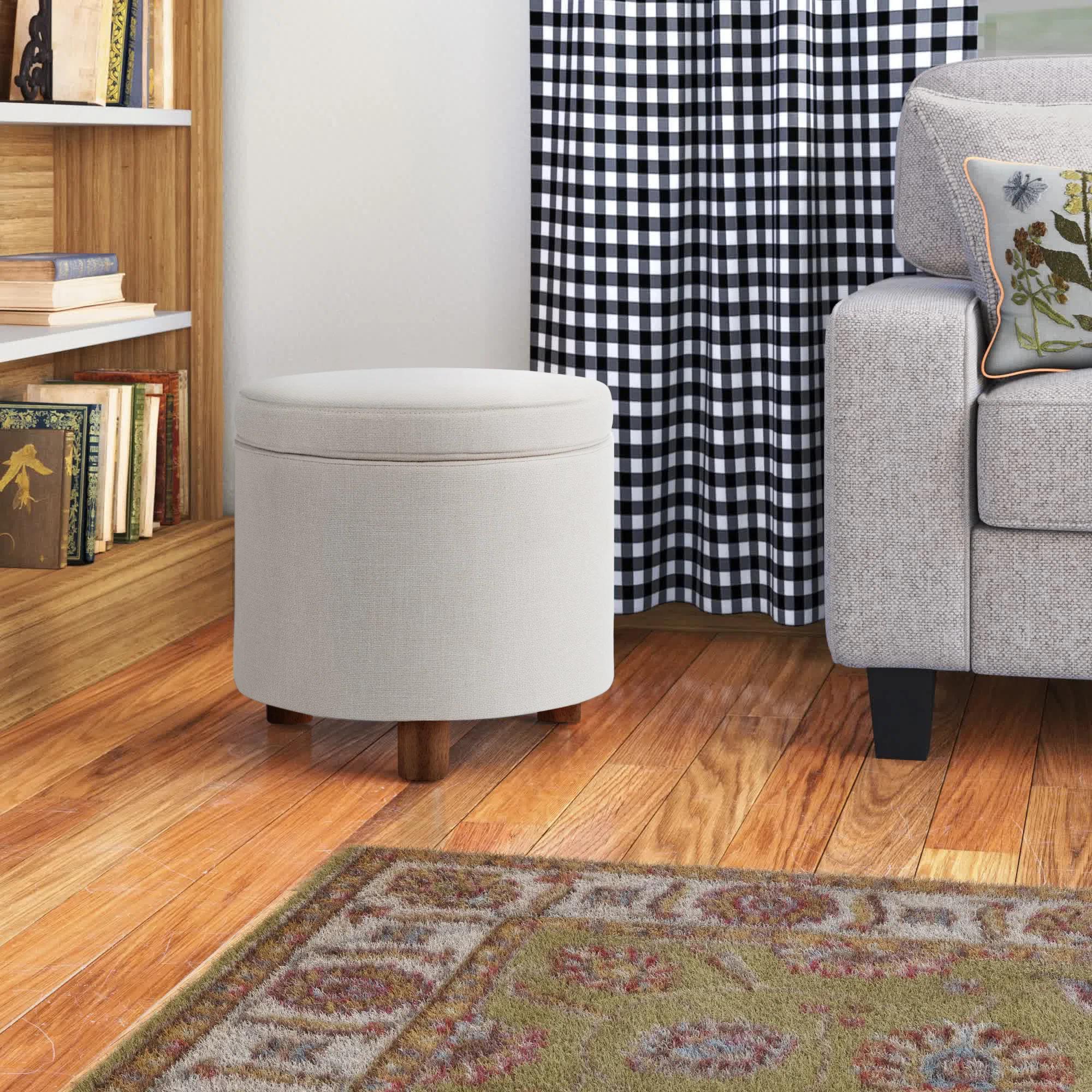 Amoret Upholstered Storage Ottoman thumbnail 2