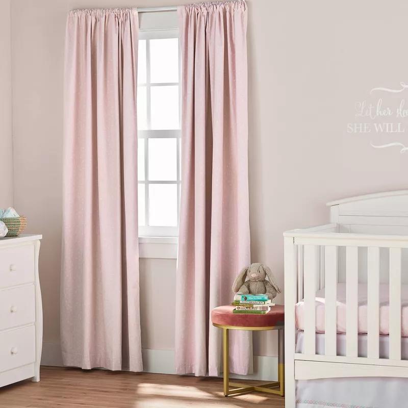 Lush Décor Blackout Pixie Fox Geo Window Curtain Panel-84" thumbnail 2