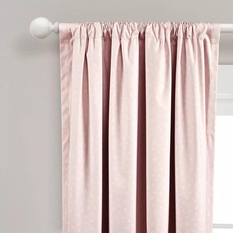 Lush Décor Blackout Pixie Fox Geo Window Curtain Panel-84" thumbnail 3