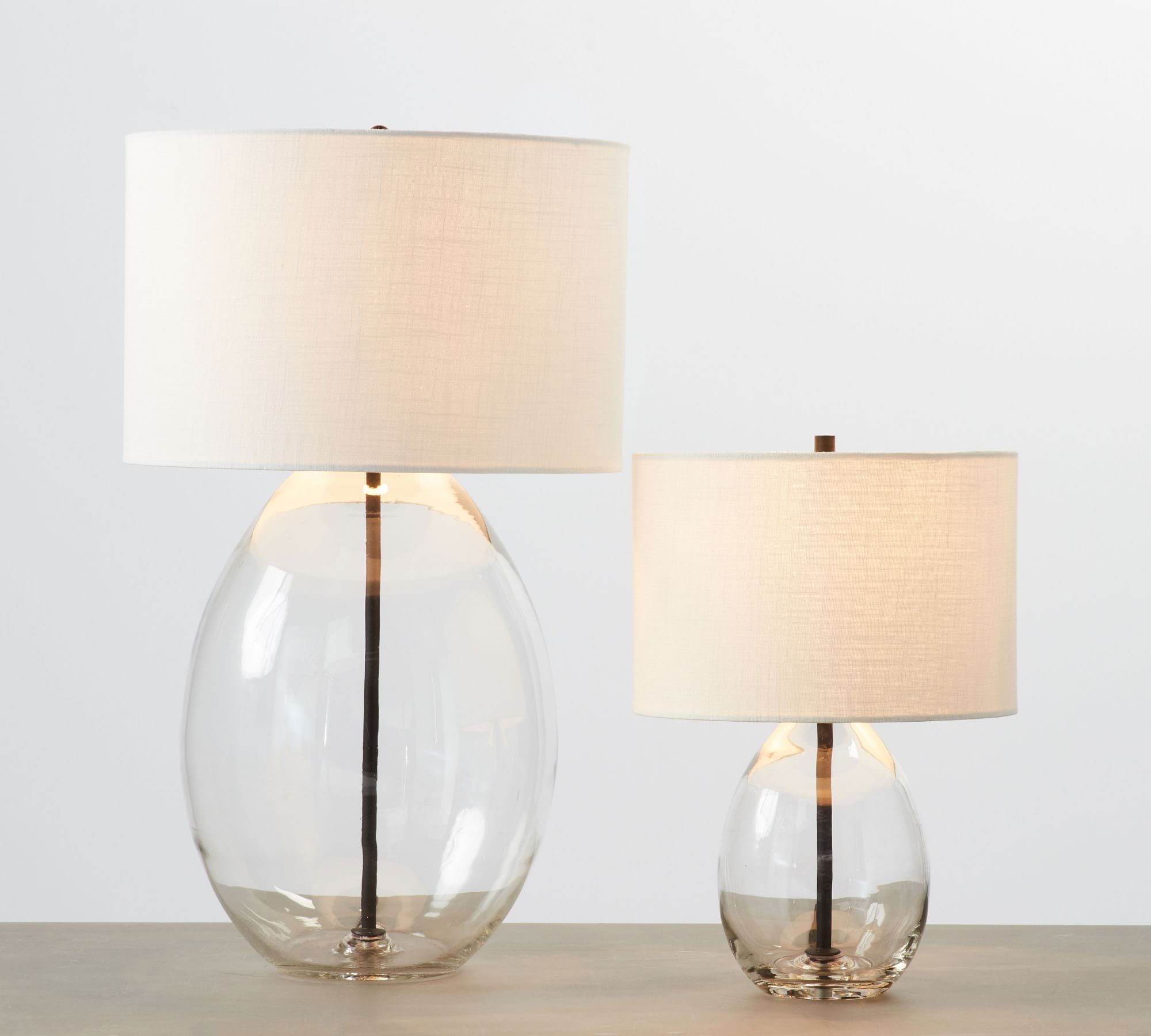 Bennett Recycled Glass Table Lamp thumbnail 4