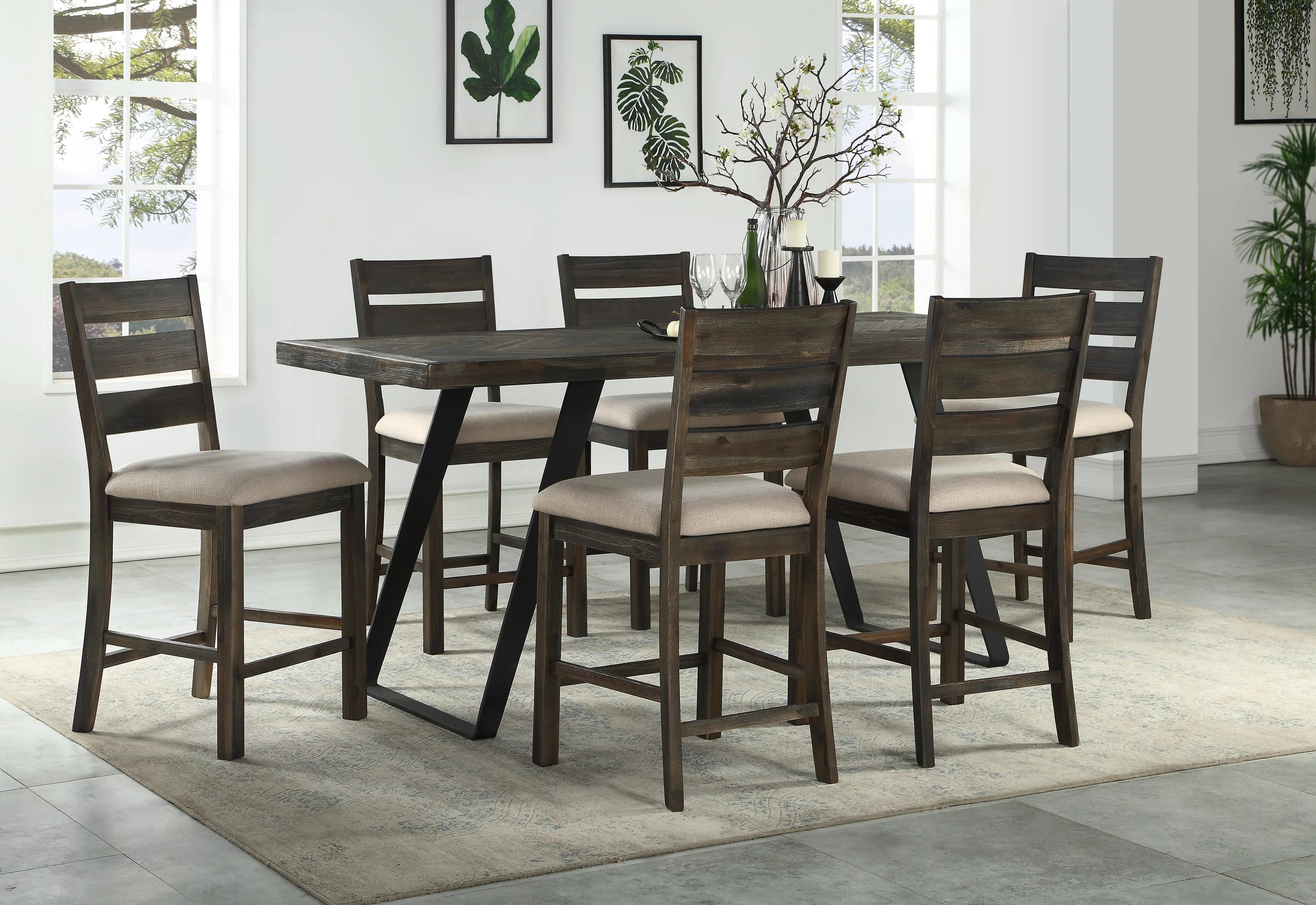 Symone Short Counter Stool-Set of 2 thumbnail 7