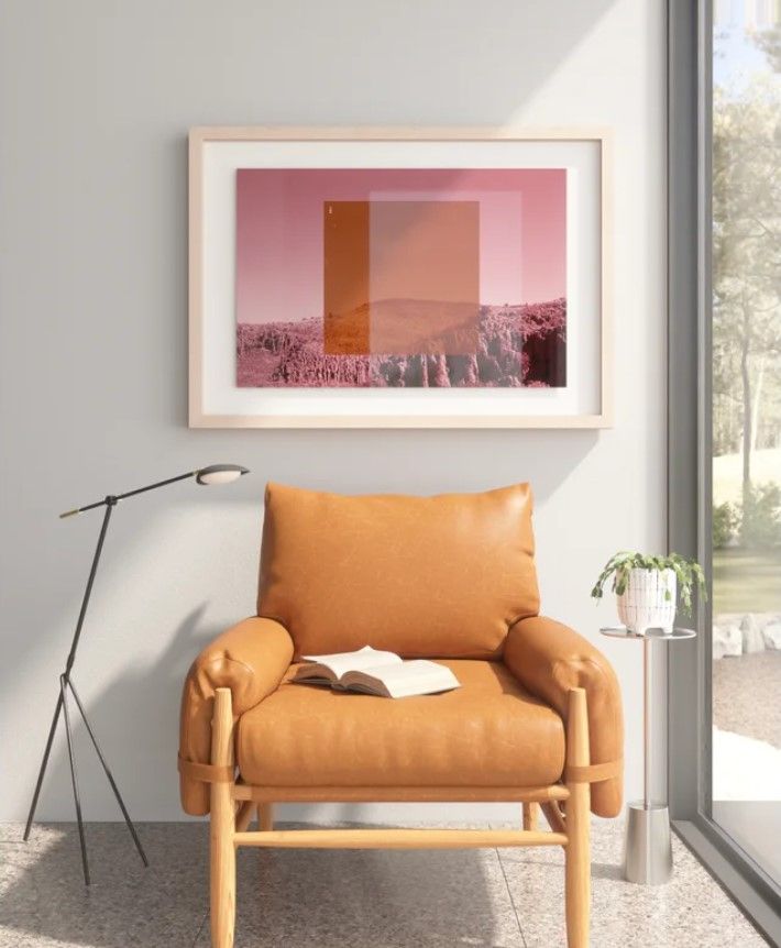 Marla Vegan Leather Armchair thumbnail 3