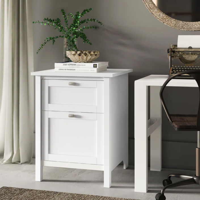 Aliyat 2 Drawer File Cabinet thumbnail 2