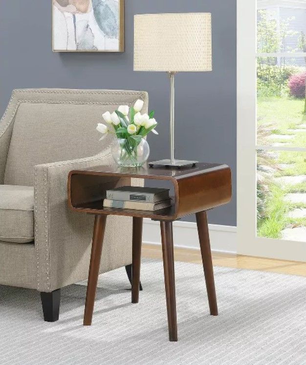 Napa Valley End Table with Shelf thumbnail 2