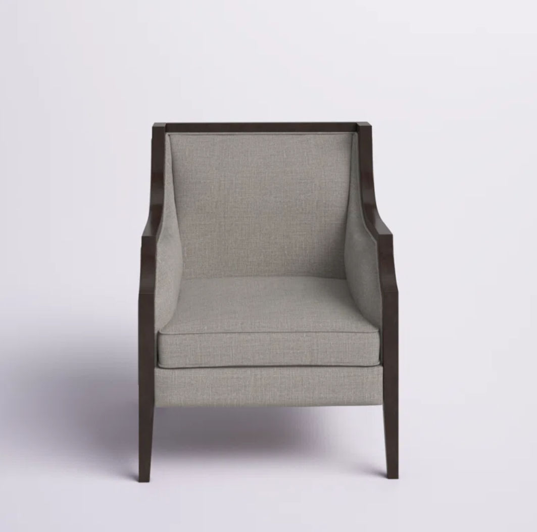 Akiyo Upholstered Armchair thumbnail 3