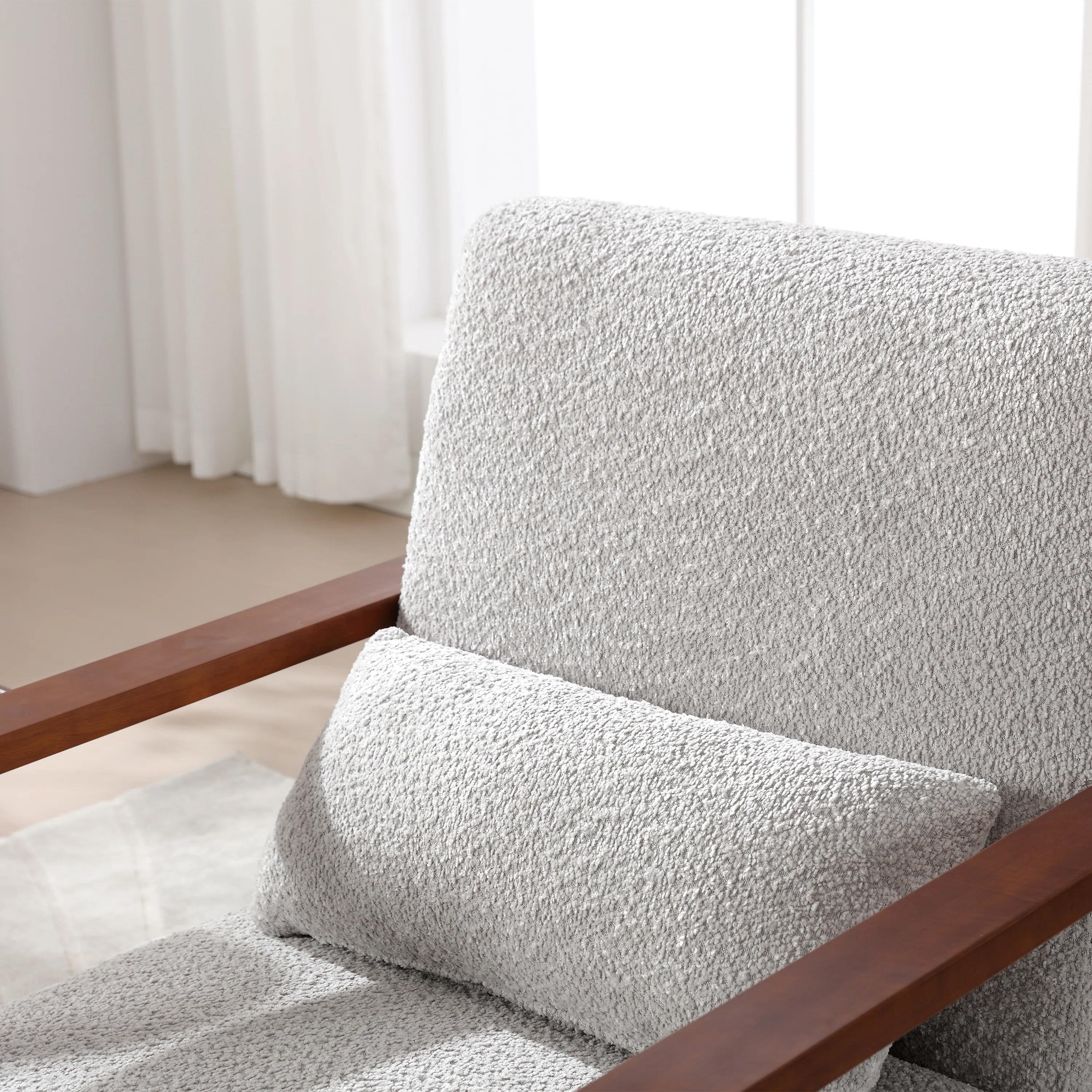 Ynes Upholstered Swivel Armchair thumbnail 5