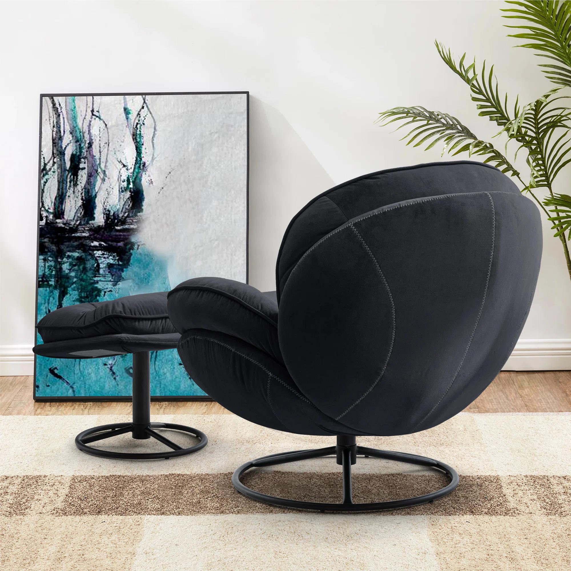 Anouk Upholstered Ottoman thumbnail 3