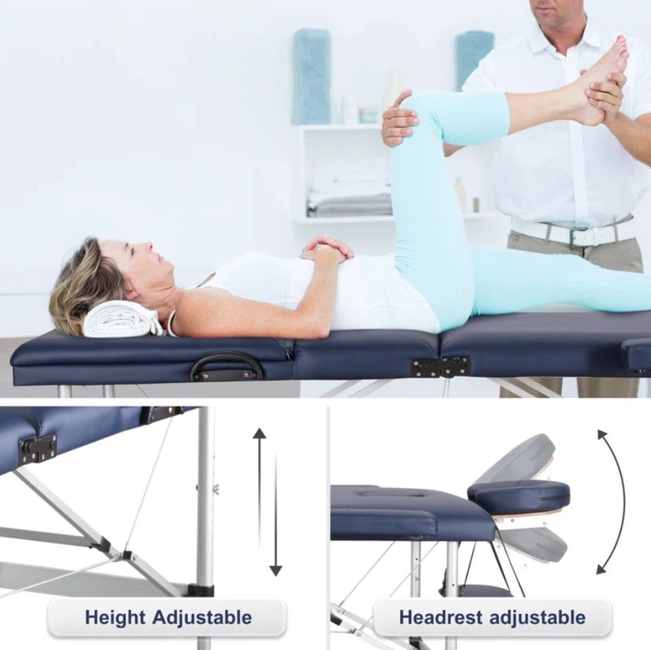 Massage Table Portable Massage Bed Lash Spa Tattoo Bed thumbnail 4