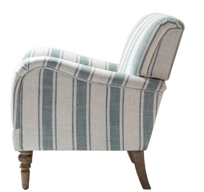 Arching Upholstered Armchair thumbnail 3