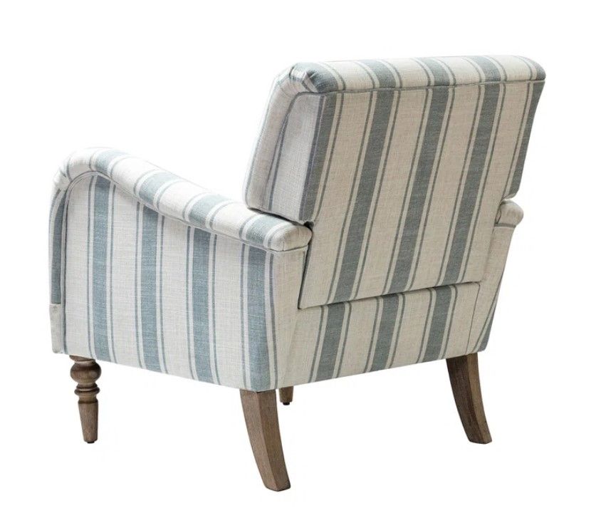 Arching Upholstered Armchair thumbnail 4