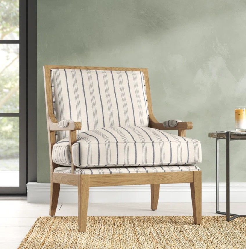 Whitley Upholstered Armchair thumbnail 2