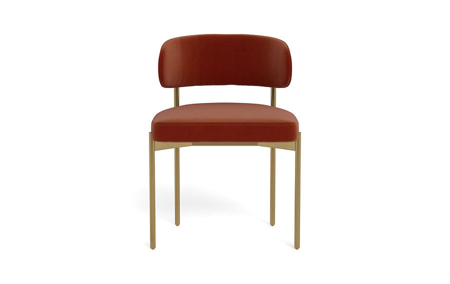 Hollis Metal Framed Upholstered Chair thumbnail 2